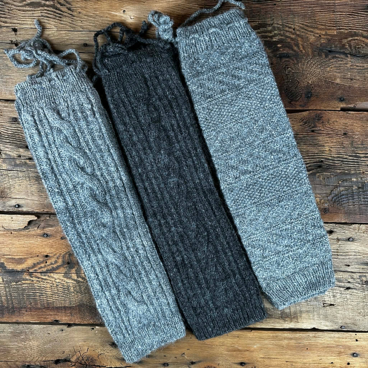Long Patterned Legwarmers