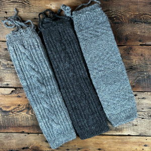 Long Patterned Legwarmers