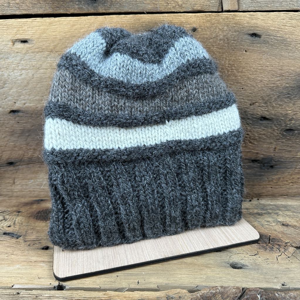 Cozy Hand-Knit Pattern Hats By Marcella