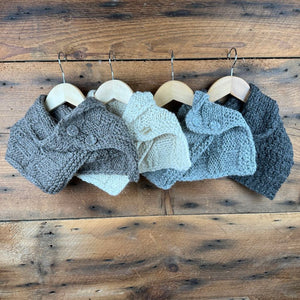 Patterned Knit Cowls by Marcella