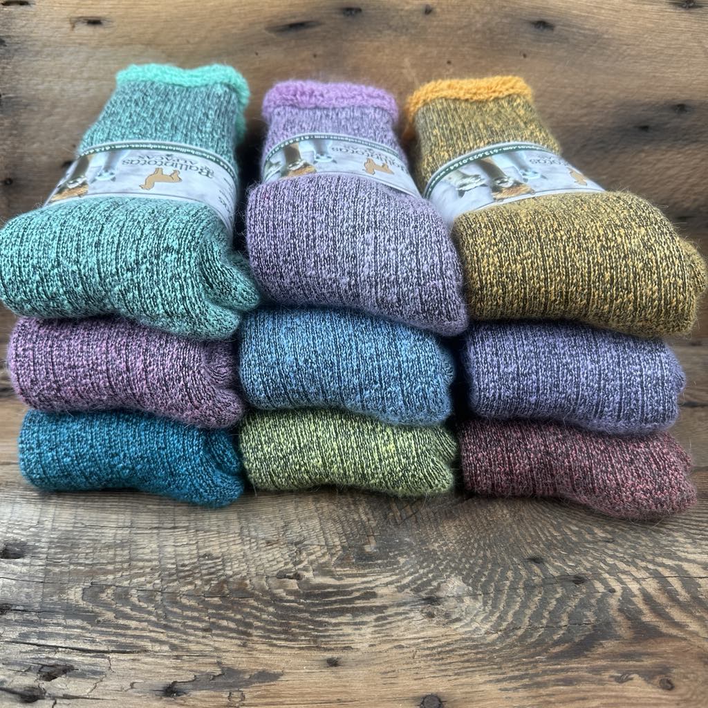 Full-Length Terry Socks - Hand-Dyed