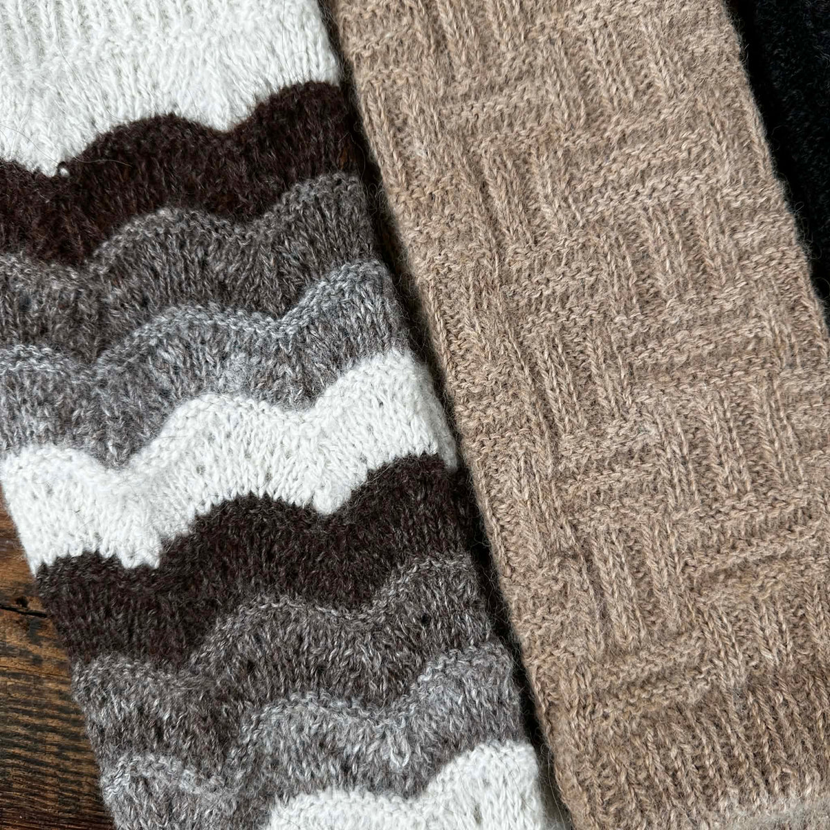Short Patterned Legwarmers