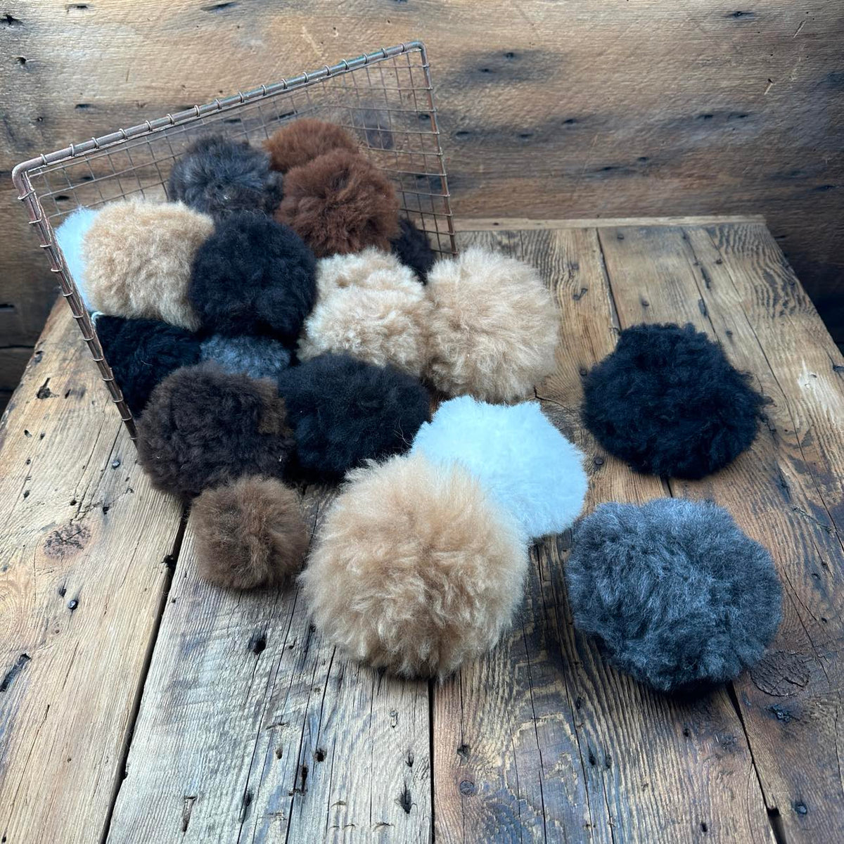 Alpaca Pom Poms