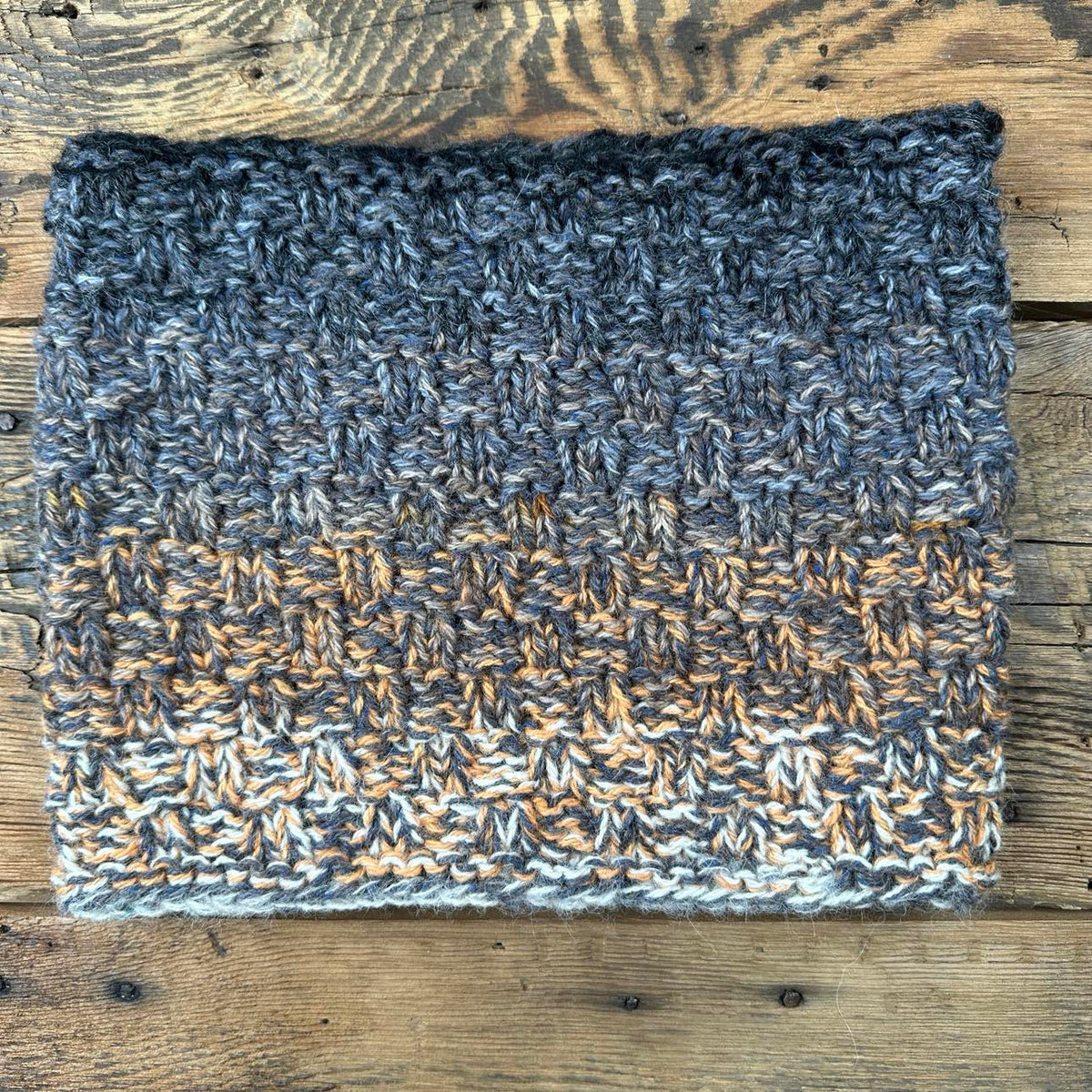 Textured Colourwork Cowls