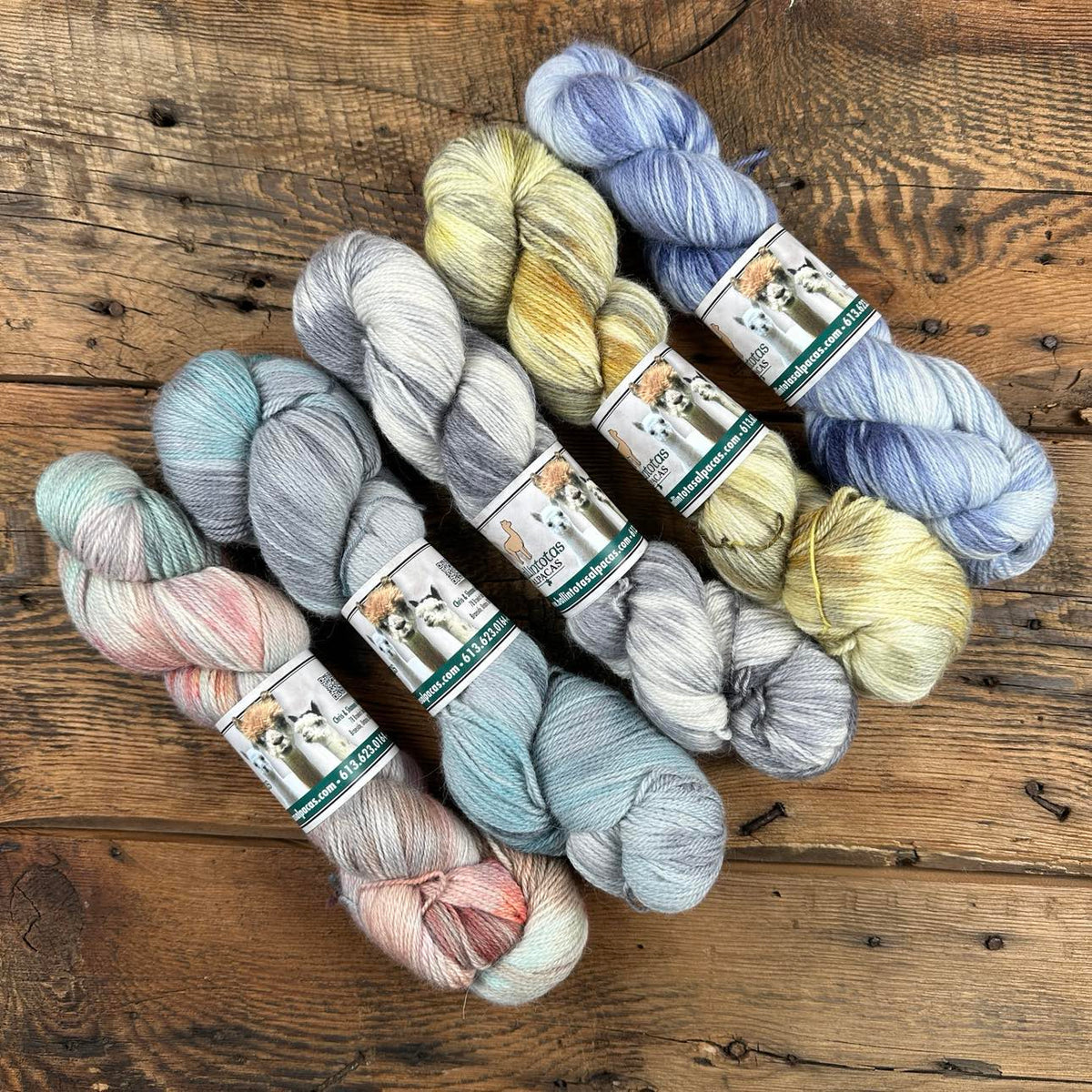 Fine-Weight Yarn - Hand-Dyed Variegated