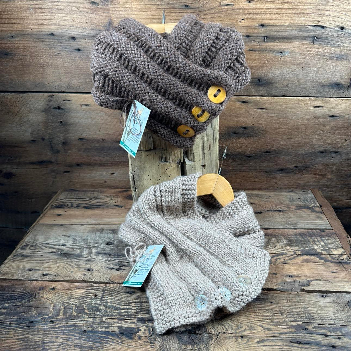 Chunky Buttoned Cowl