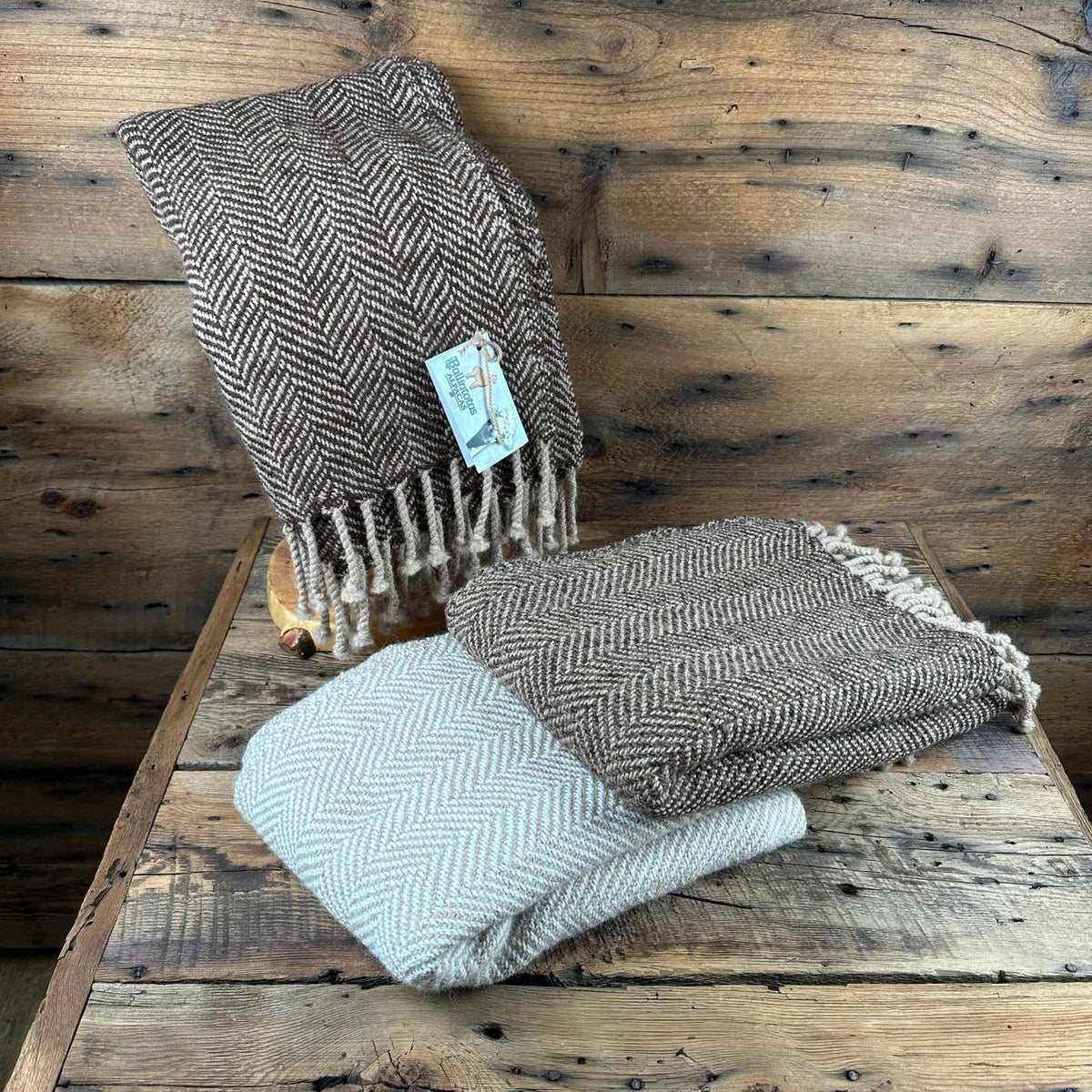 Lap Blanket - Hand-Woven