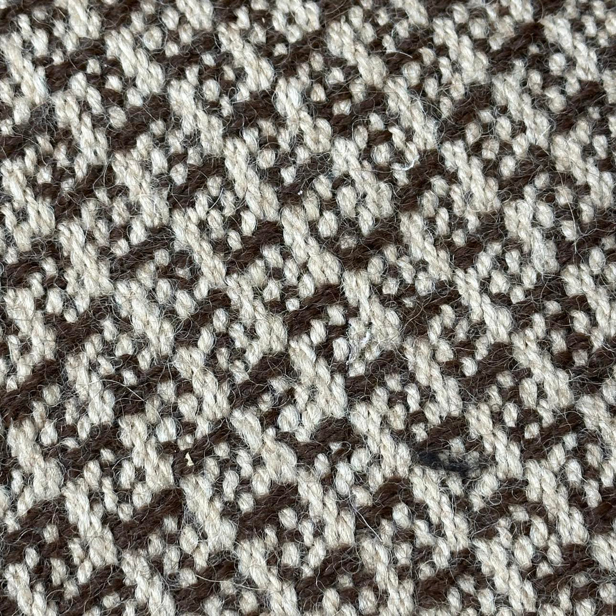 Hand-Woven Scarves in Shades of Brown