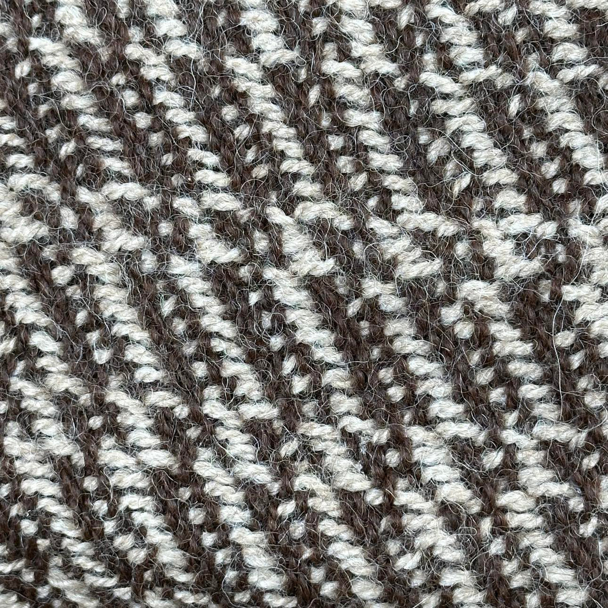 Hand-Woven Scarves in Shades of Brown