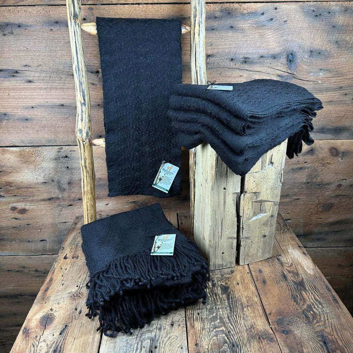 Hand-Woven Scarves - Fibre from Neva