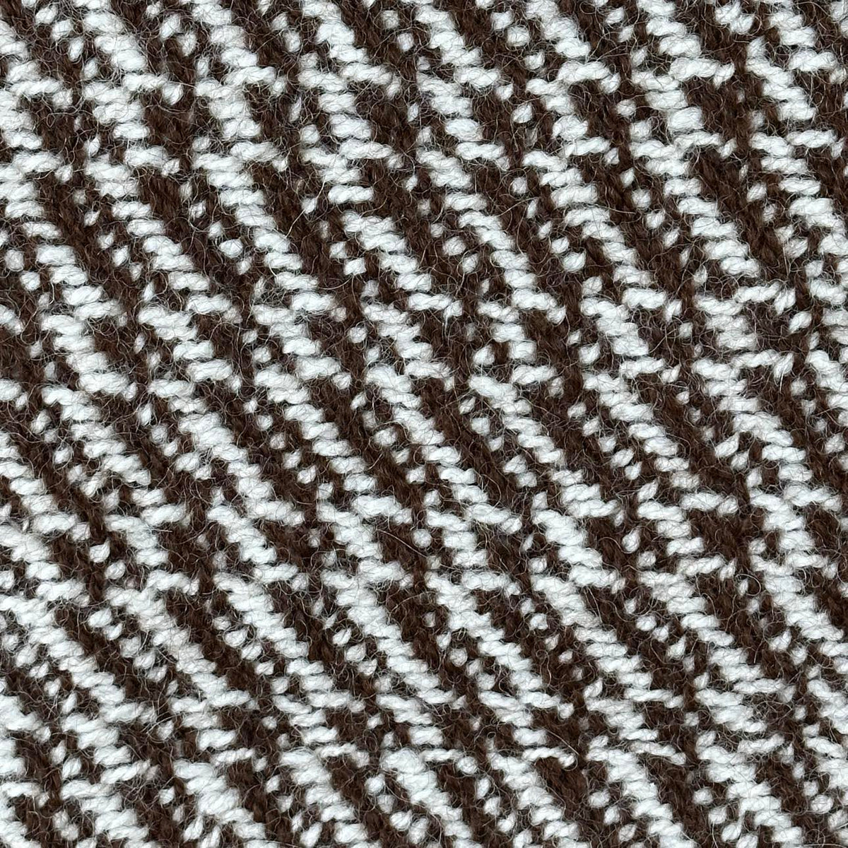 Hand-Woven Scarves in Shades of Brown