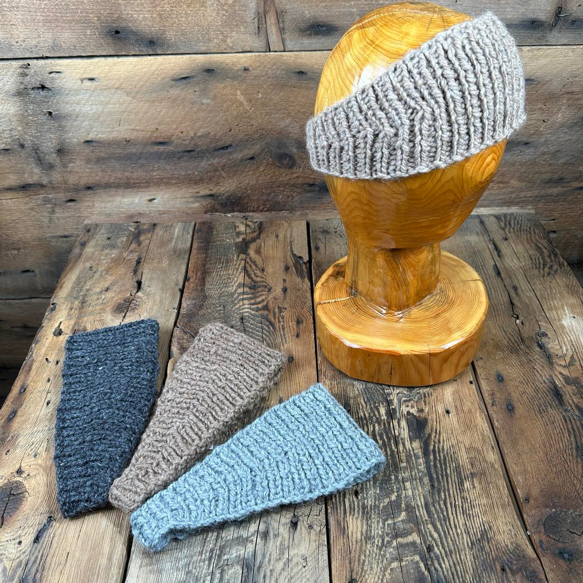 Tapered Alpaca Headband