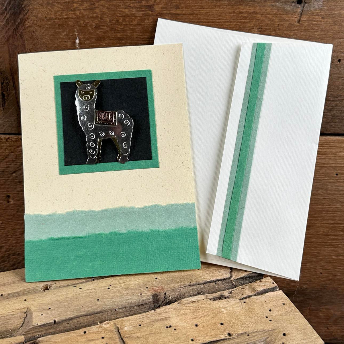 Alpaca Pin Card