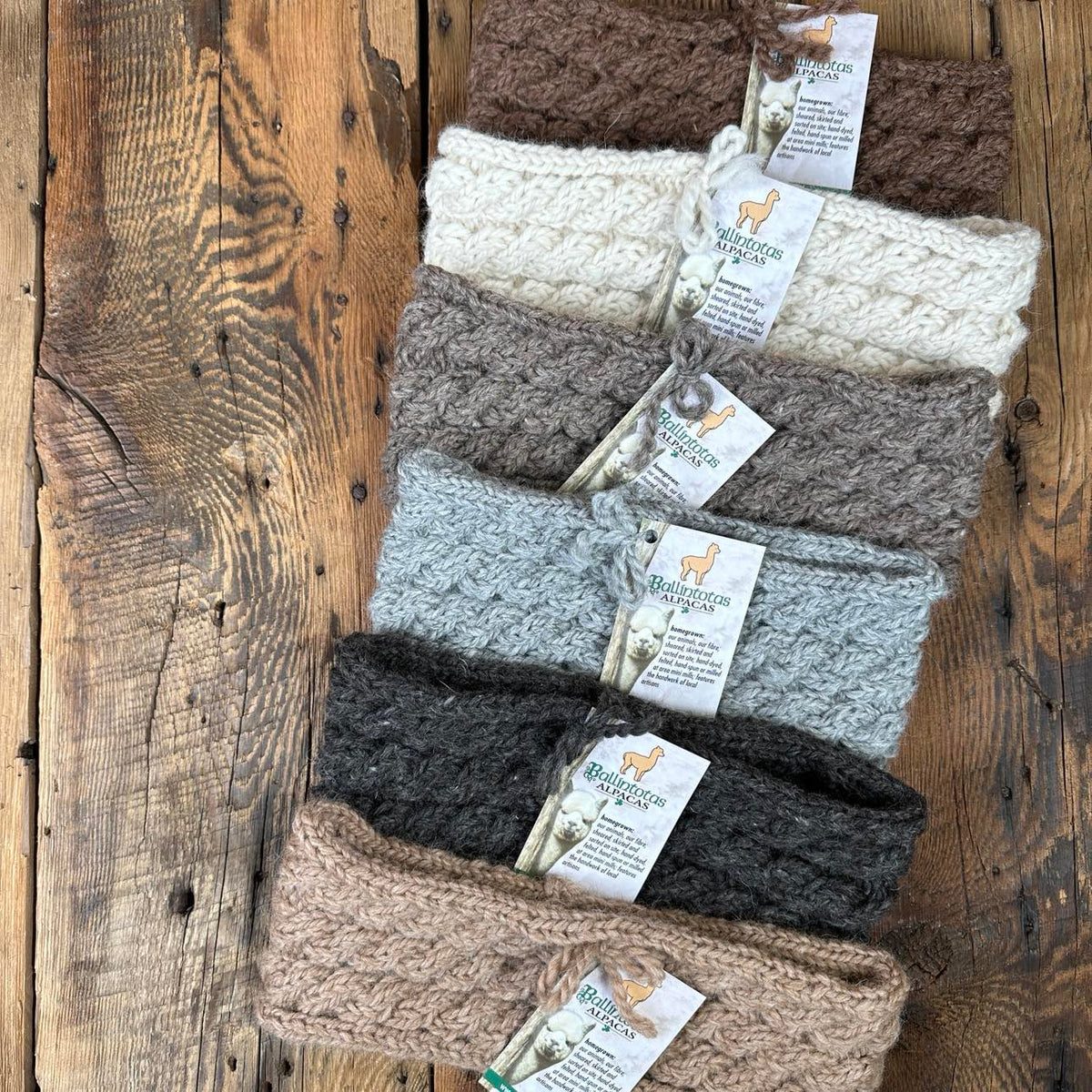 Wide Cable-Knit Headband