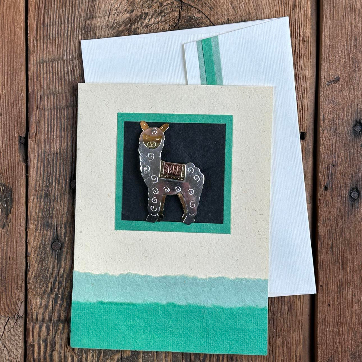 Alpaca Pin Card