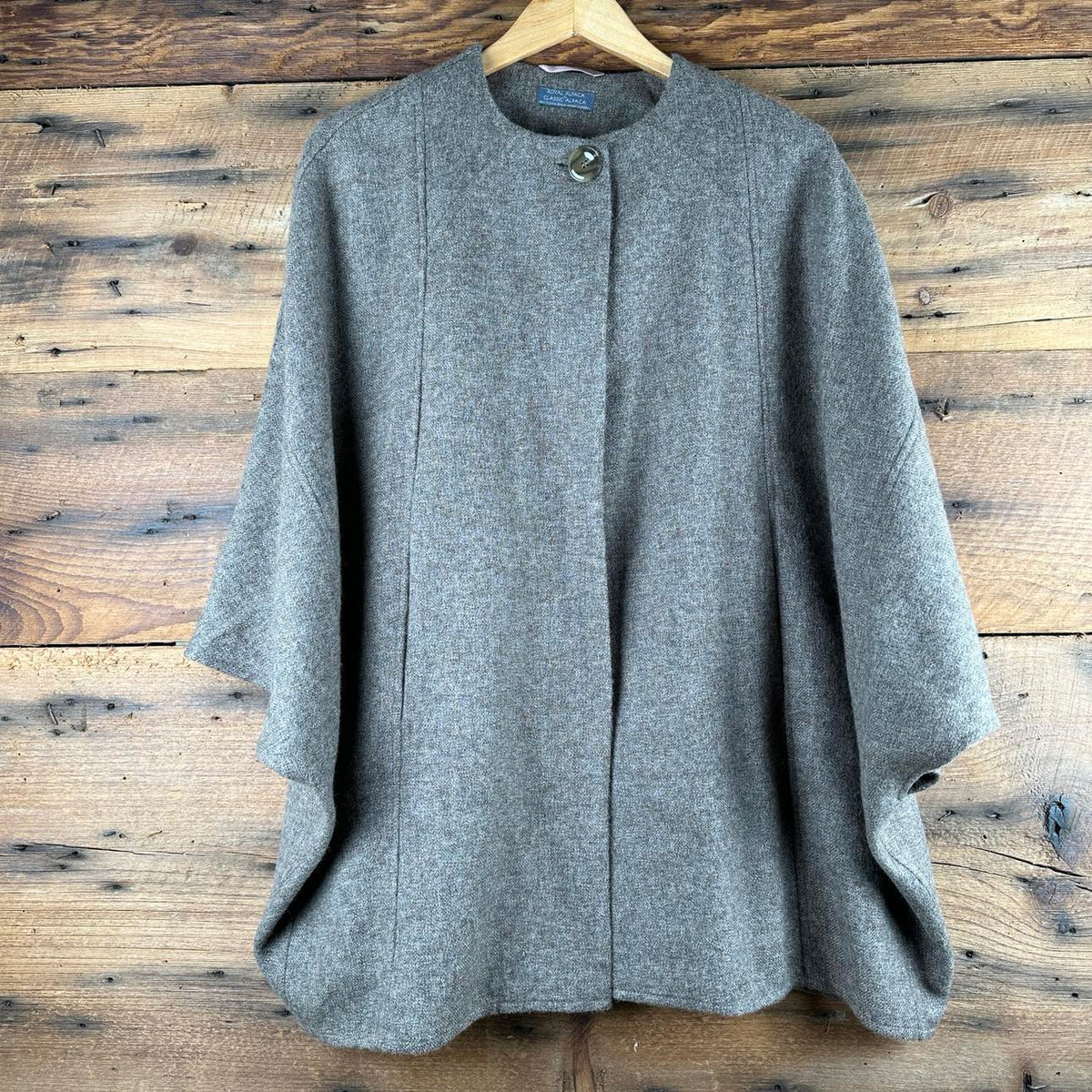 Poncho Cape with Pockets