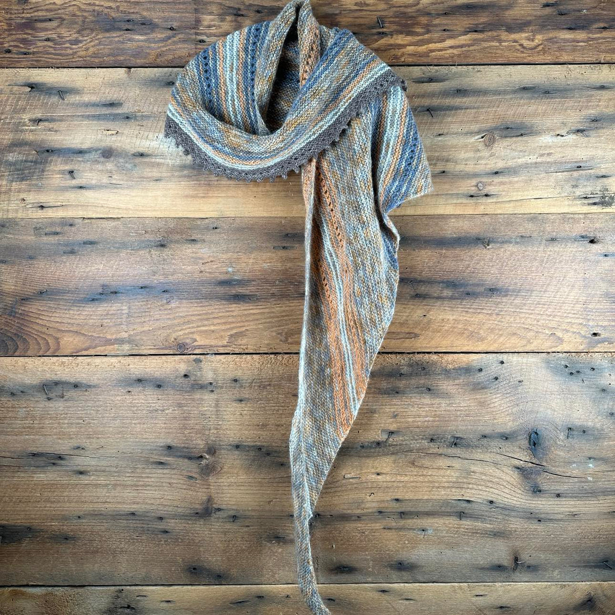 Hand-Knit Shawl - "Pay it Forward" Pattern