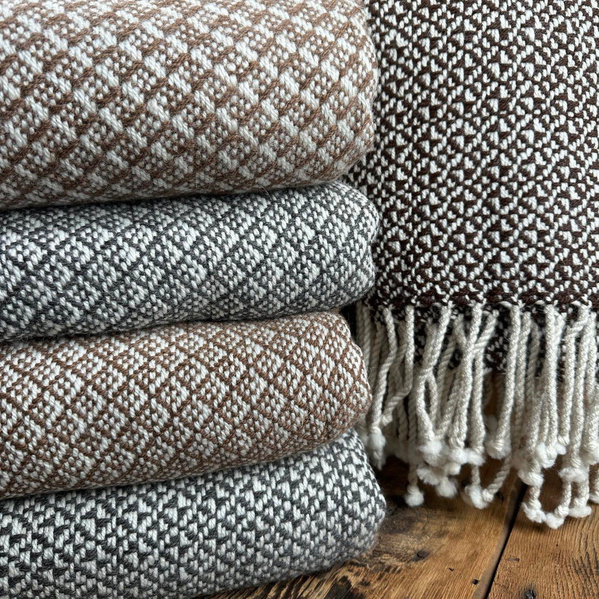 Hand-Woven Throw - Oversized