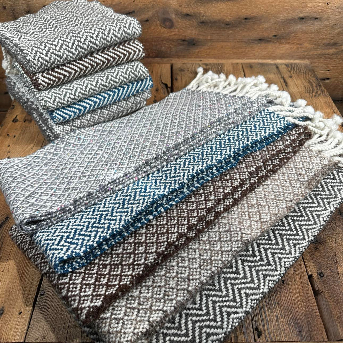 Hand-Woven Over-Sized Scarves
