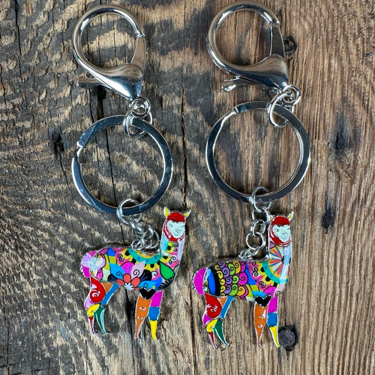 Hip Alpaca Keychain