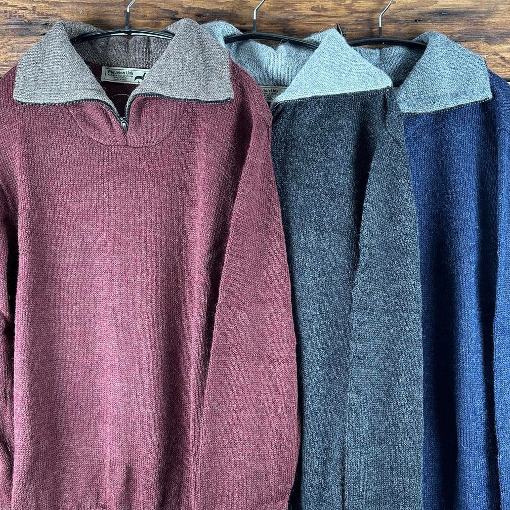 Auckland Men&#39;s Zip Top Sweater