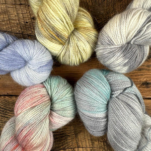 Fine-Weight Yarn - Hand-Dyed Variegated