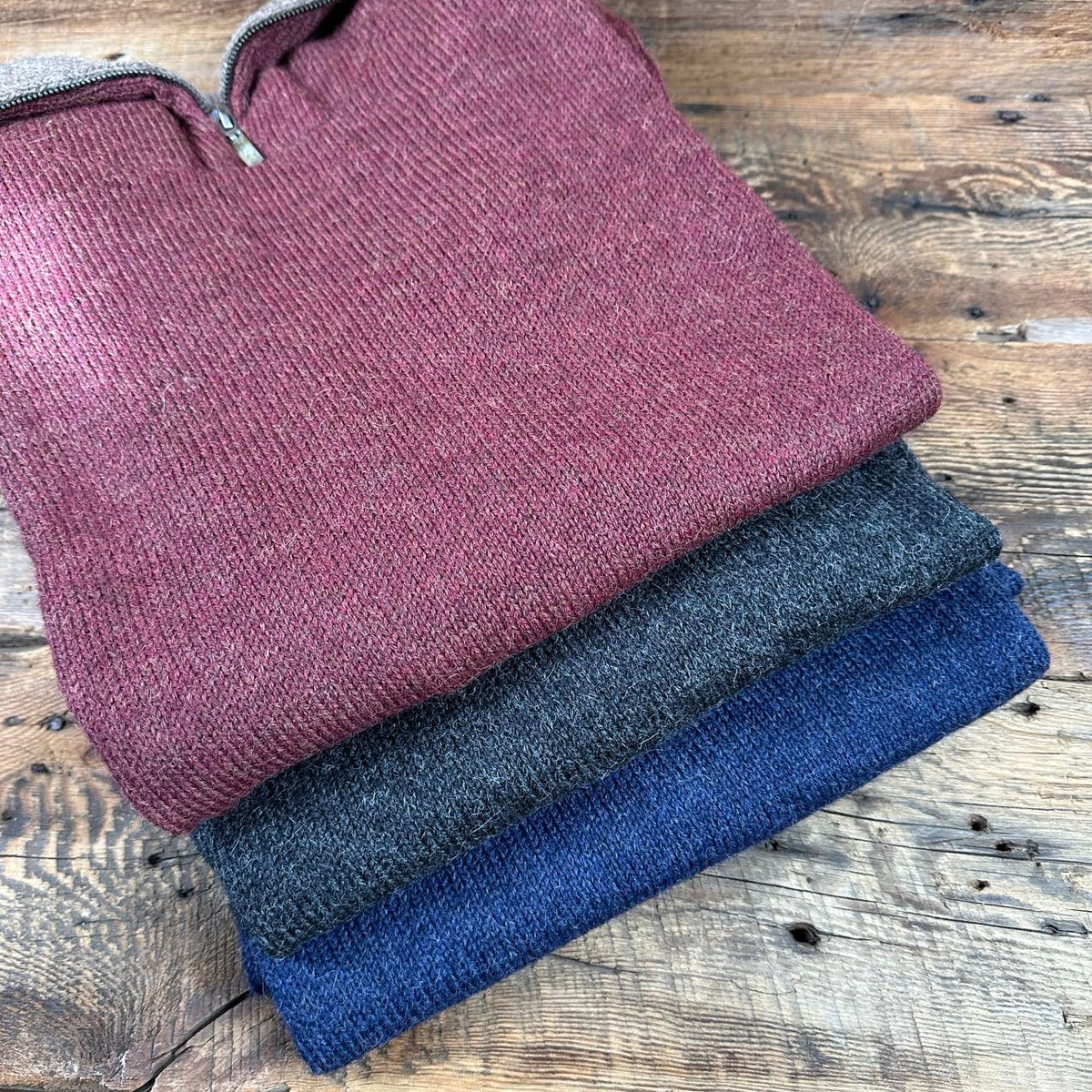 Auckland Men&#39;s Zip Top Sweater