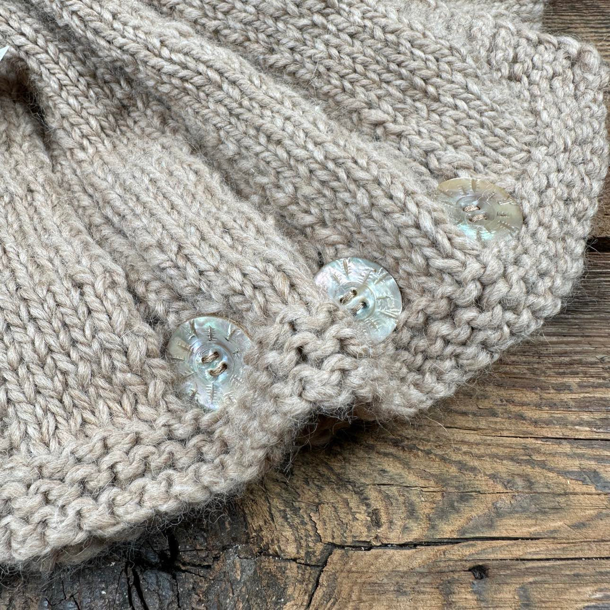 Chunky Buttoned Cowl