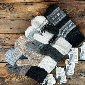 Peruvian Single-Knit Mittens