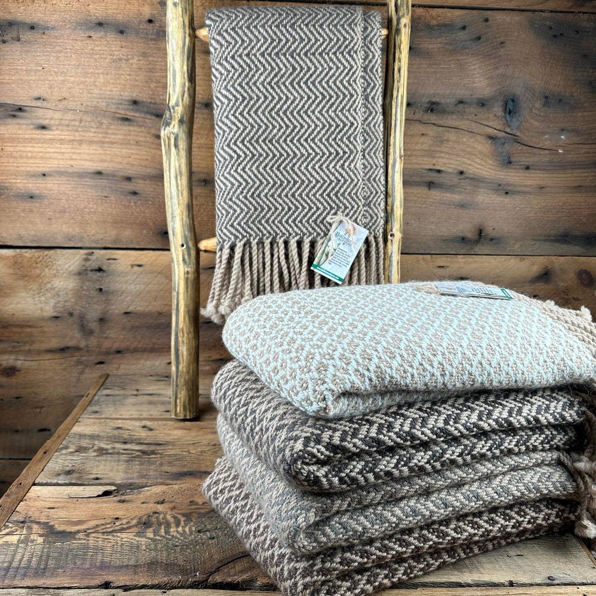 Hand-Woven Throw
