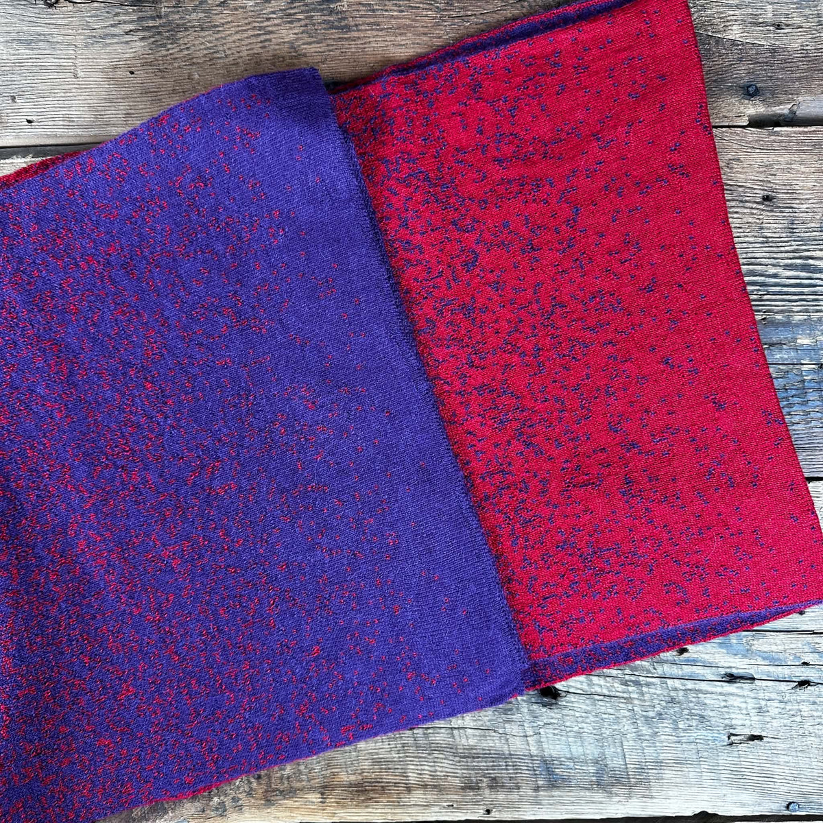 Oversized Ombre Alpaca Scarf
