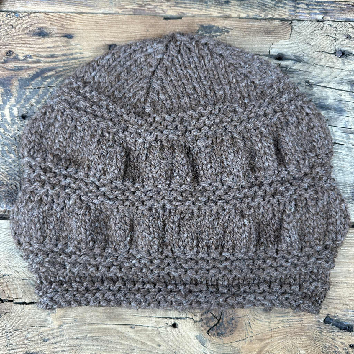 Cozy Hand-Knit Pattern Hats By Marcella
