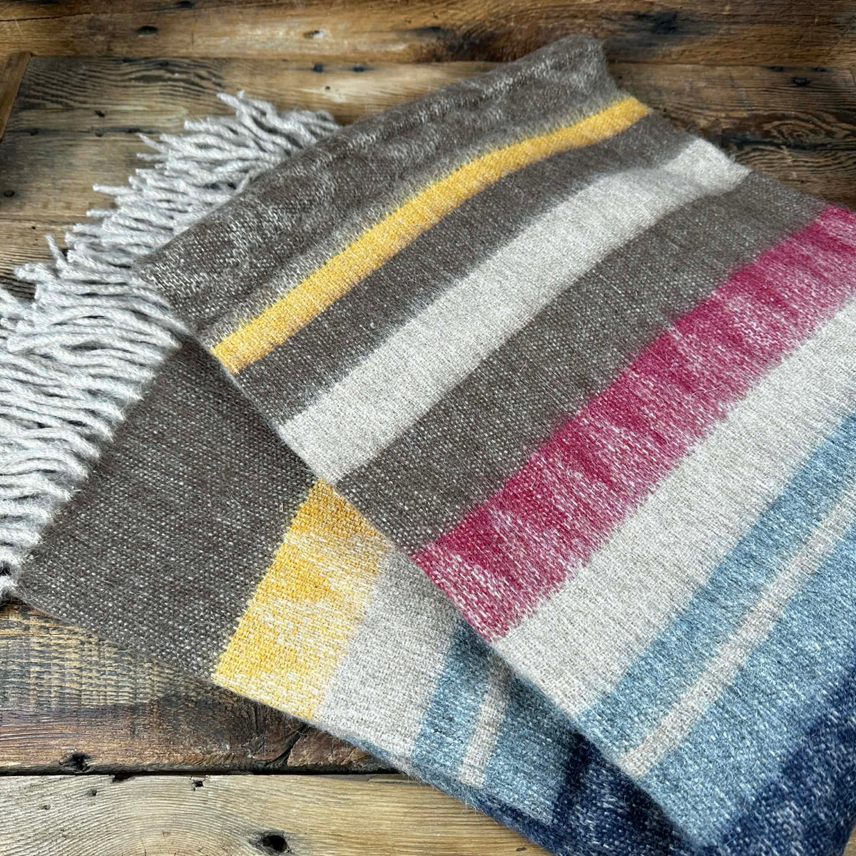 Cherokee Alpaca-Blend Throw