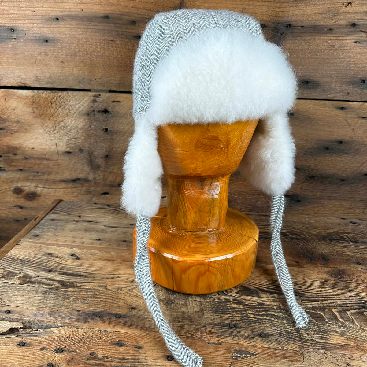 Peruvian Fur-Trimmed Chapka Hat