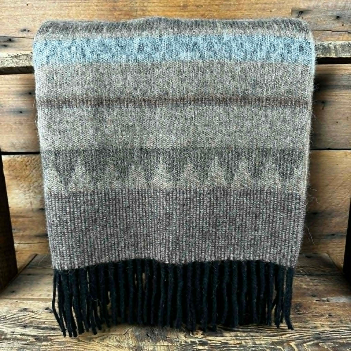 Cherokee Alpaca-Blend Throw