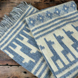 Alpaca Motif Throw
