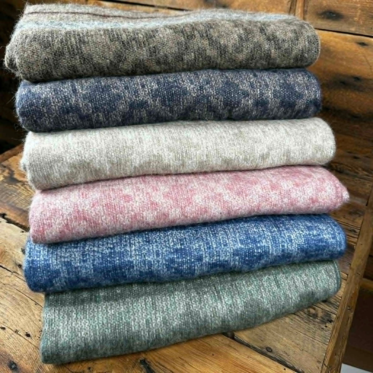Cherokee Alpaca-Blend Throw