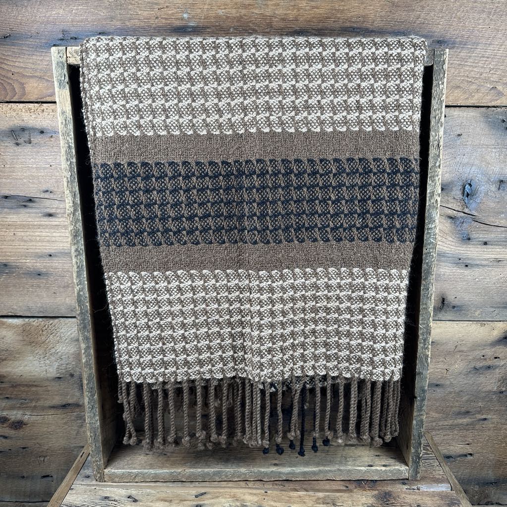Hand-Knit Throw