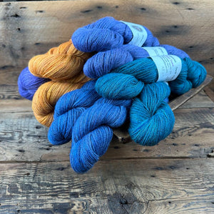 Sock Yarn - Hand-Dyed - Light-Weight