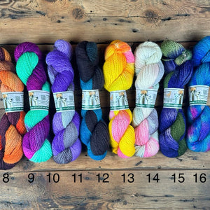 Medium-Weight Hand-Dyed Yarn