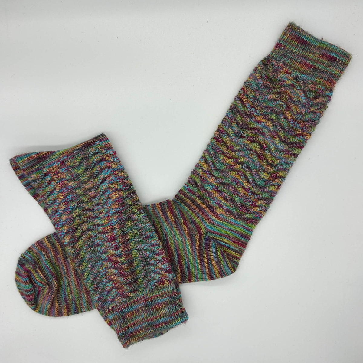 Jacquard Print Socks
