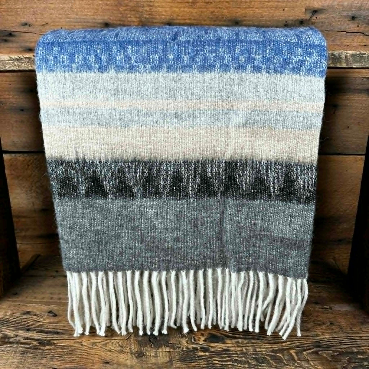 Cherokee Alpaca-Blend Throw
