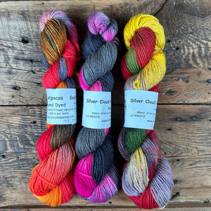 Sock Yarn - Hand-Dyed - Light-Weight