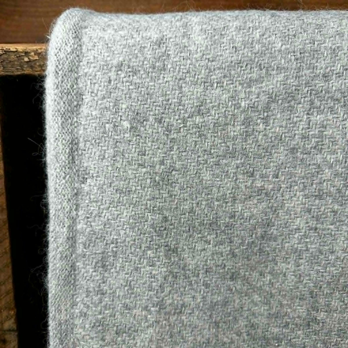 Rustic Woven Blanket - 100% Alpaca