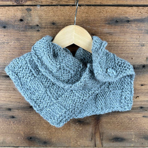 Patterned Knit Cowls by Marcella