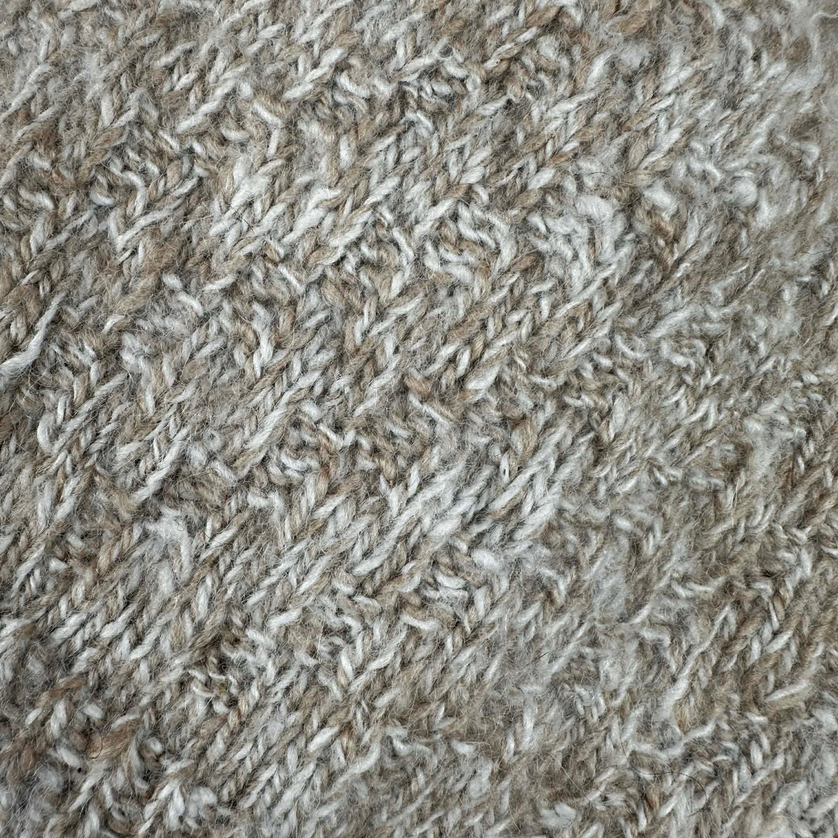 Peruvian Double-Knit Reversible Pom Pom Hat