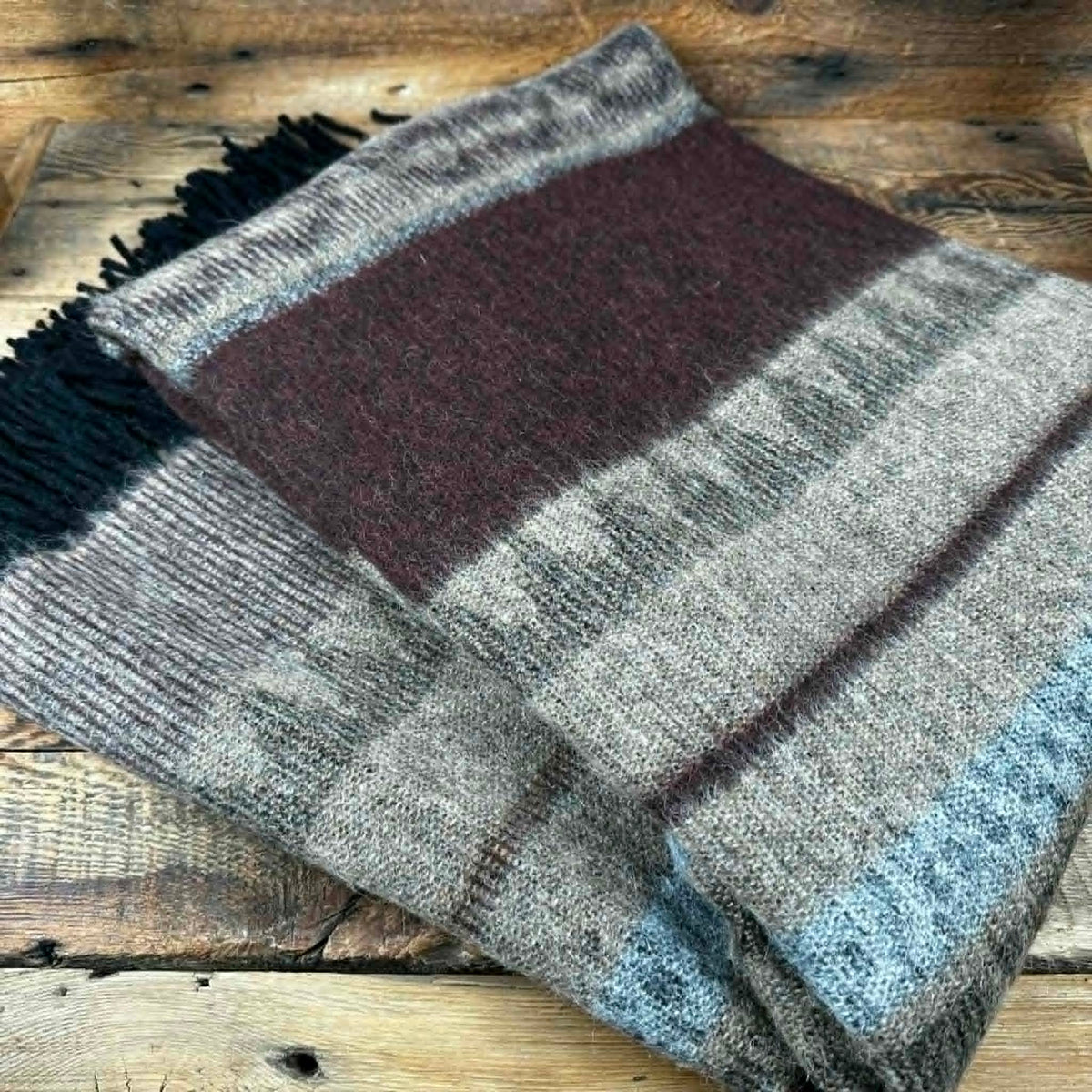 Cherokee Alpaca-Blend Throw