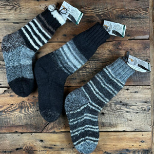Peruvian Double-Knit Reversible Regular Length Socks