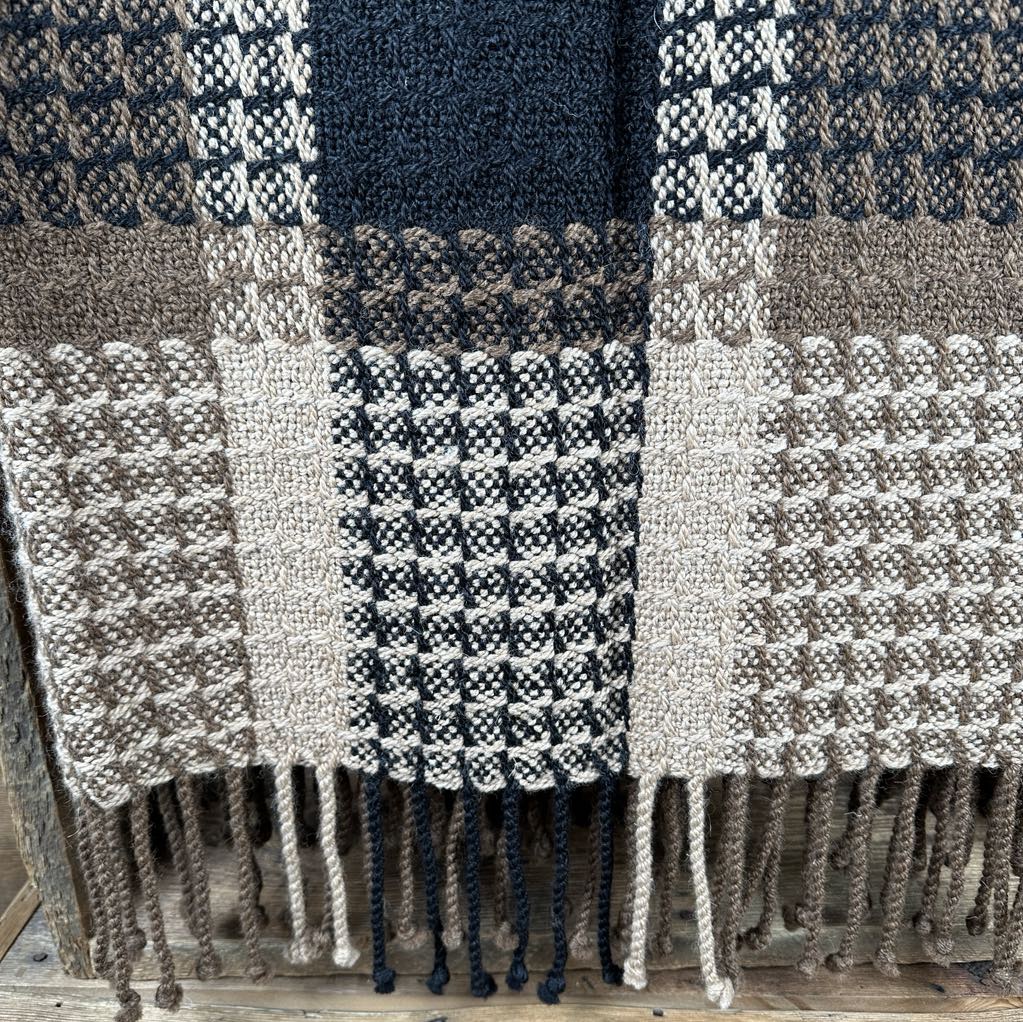 Hand-Knit Throw