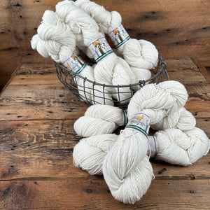 Sock Yarn - Light-weight - Natural